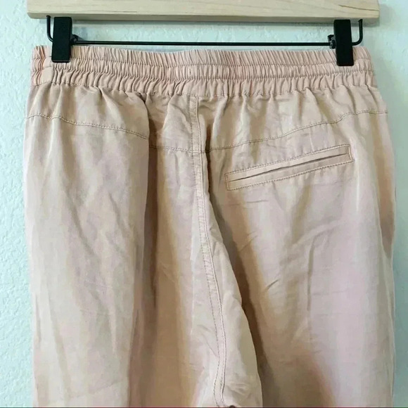 TOPSHOP Dusty Pink Soft Drawstring Joggers Trousers 6 - Picture 6 of 10